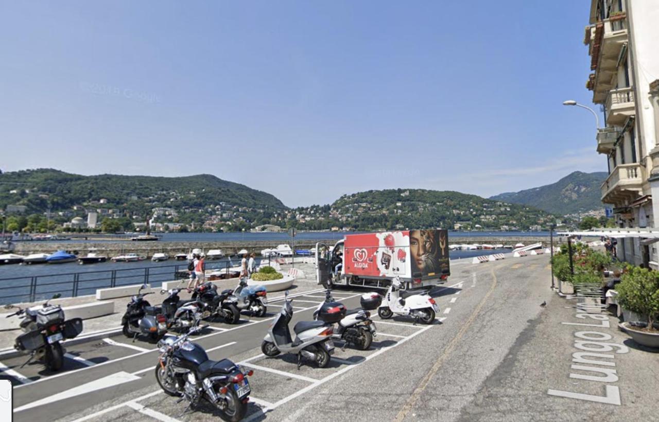 Appartamento Esclusivo Fronte Lago, In Centro A Como Con Garage Exterior photo